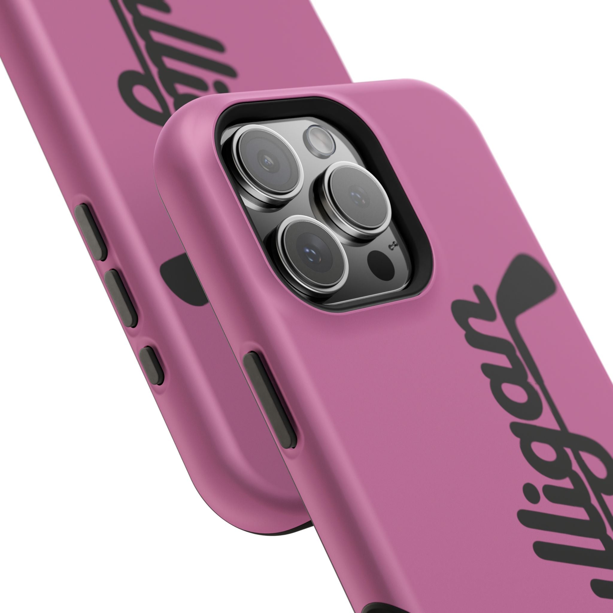 Magnetic Impact-Resistant Cases, hot pink