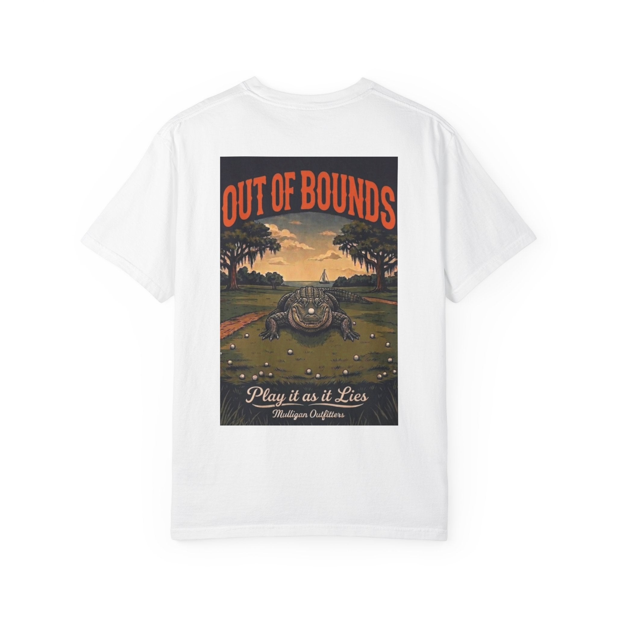 Out of bounds, as it lies T-shirt