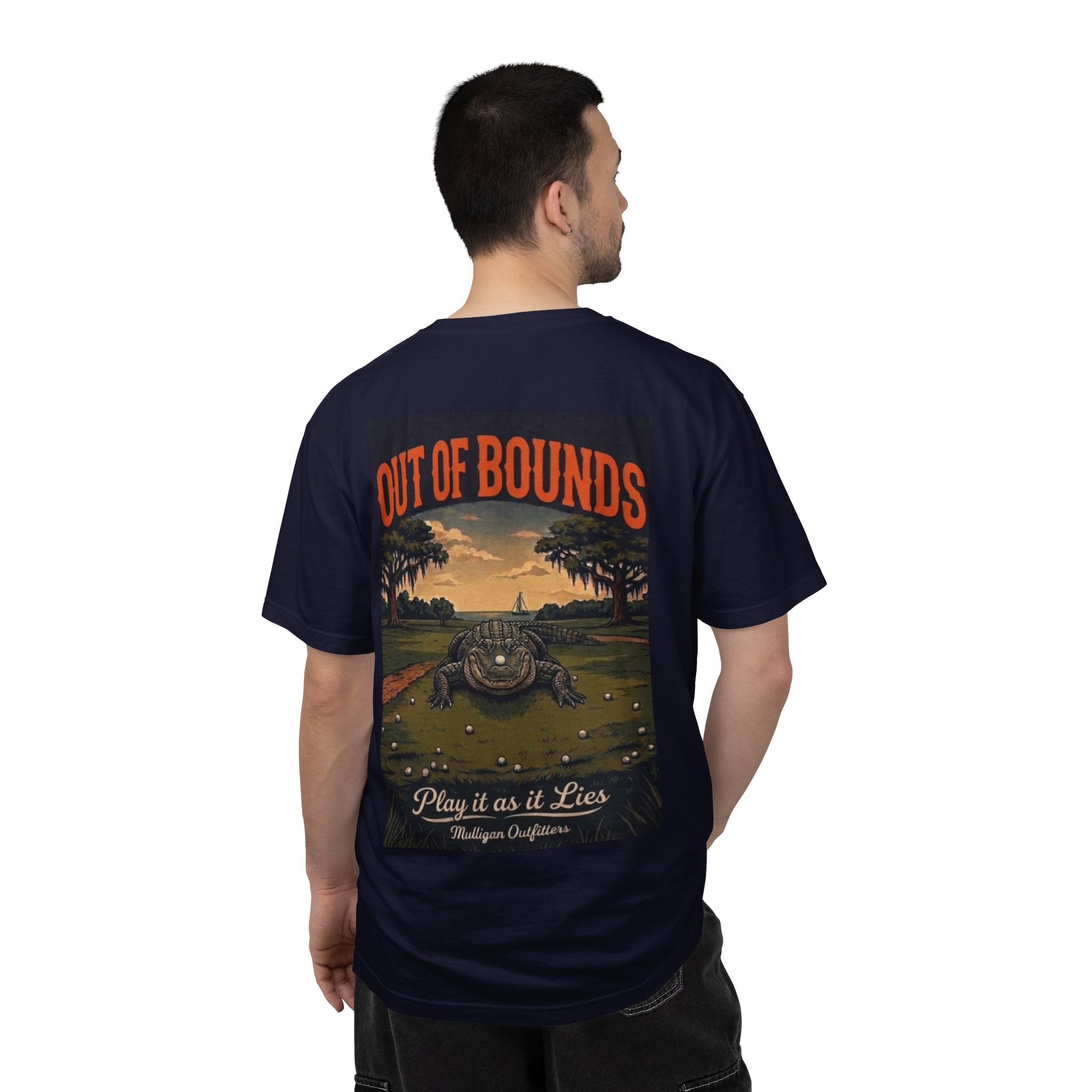 Out of bounds, play it T-shirt