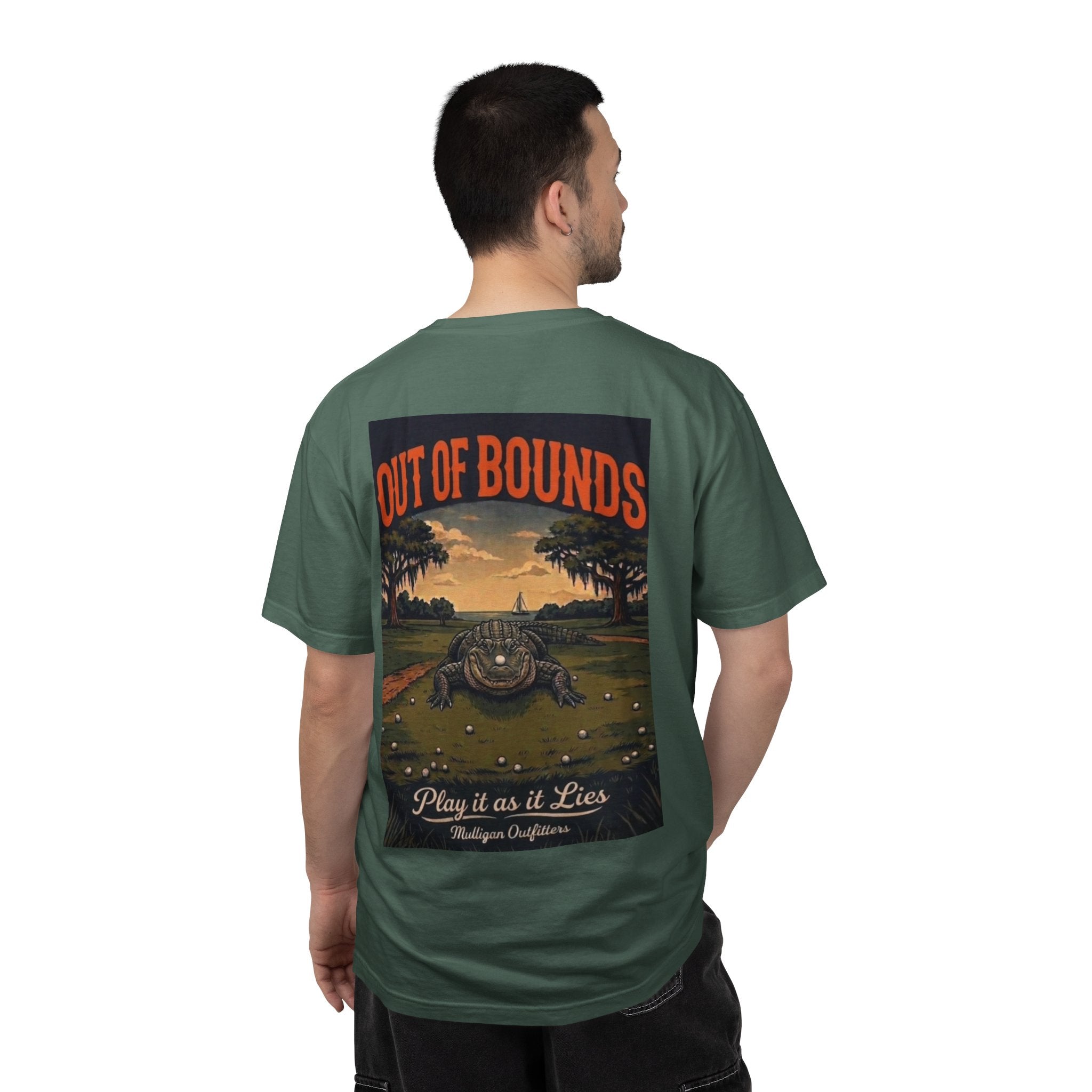Out of bounds, play it T-shirt