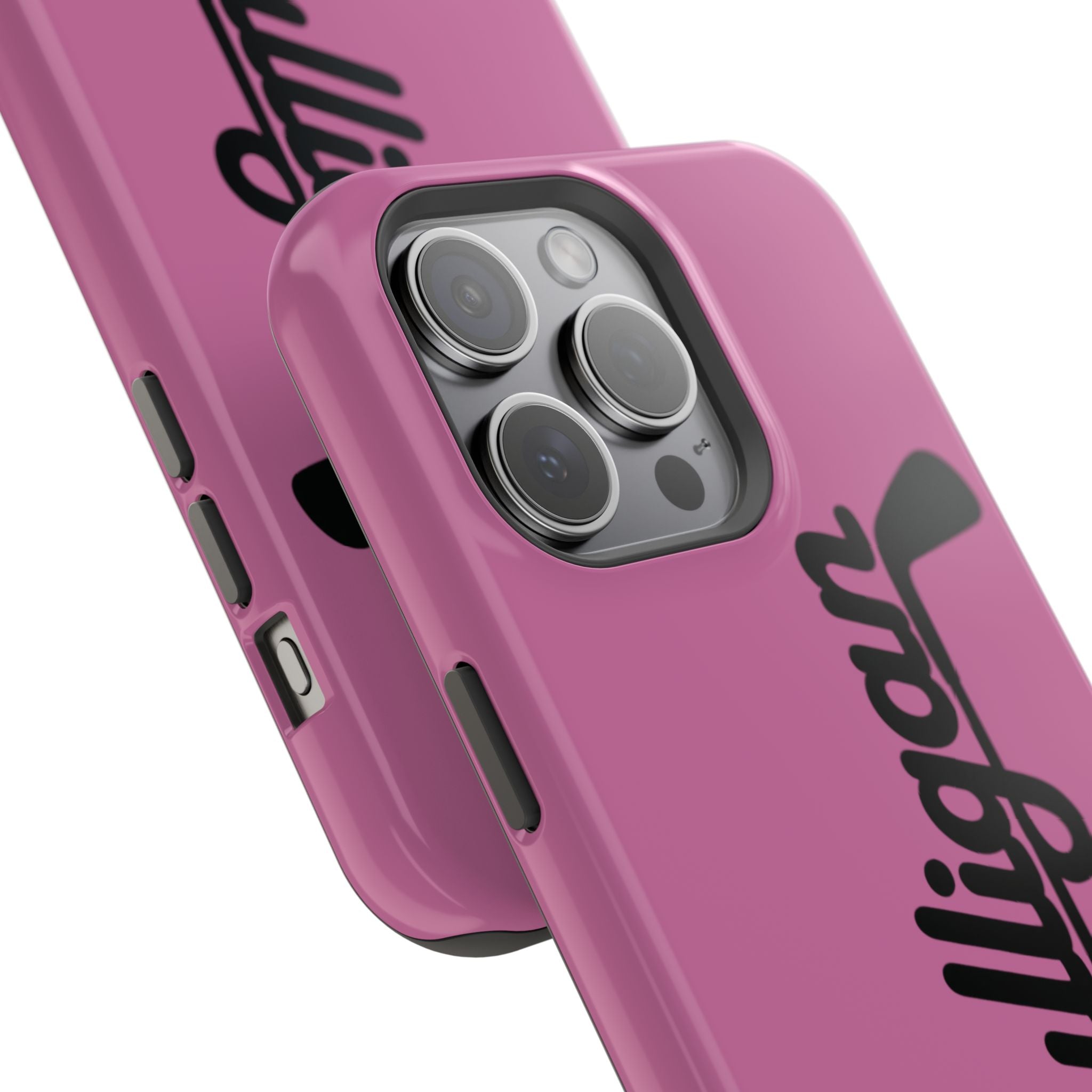 Magnetic Impact-Resistant Cases, hot pink