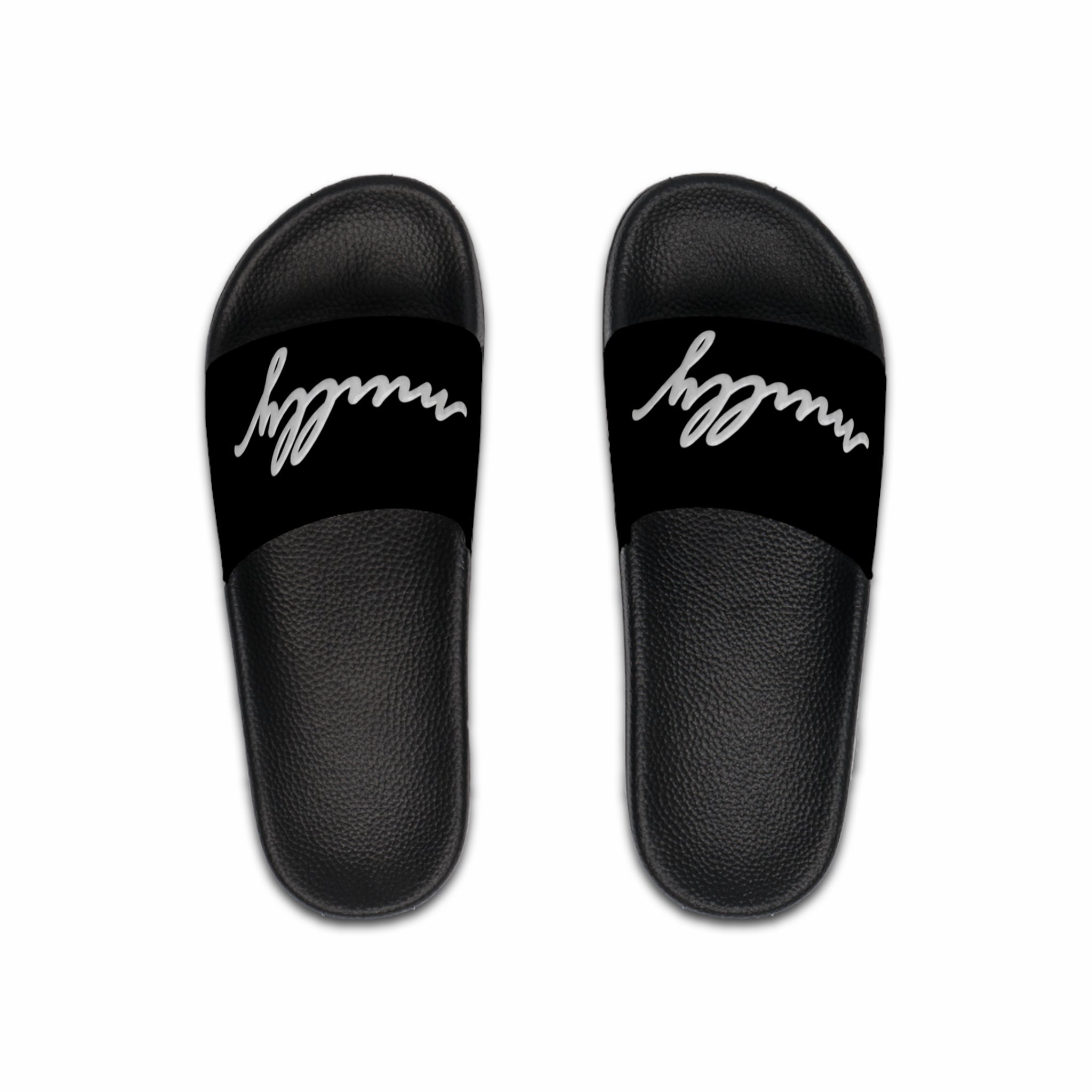 Men's Slide Sandals, black