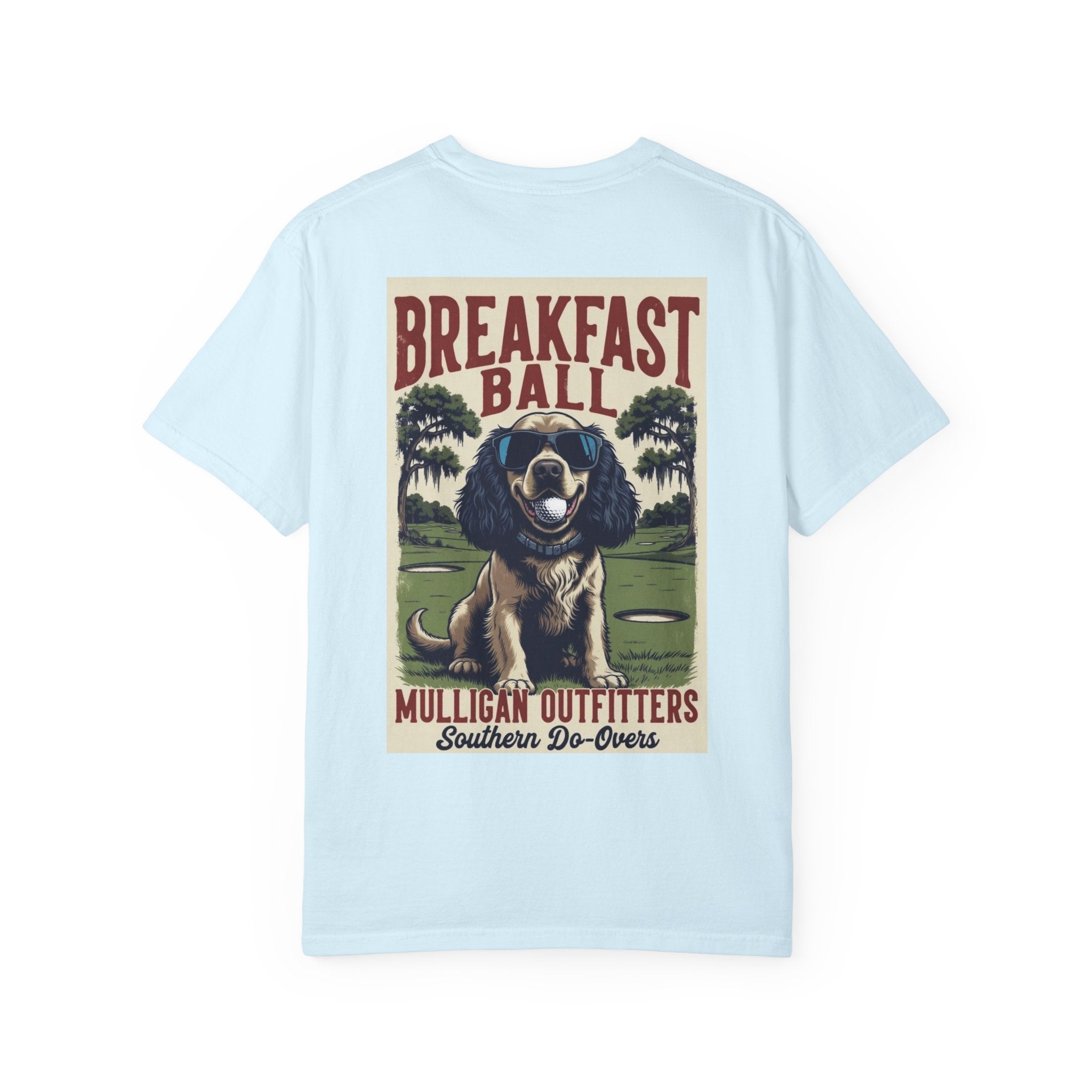Breakfast ball, dog T-shirt