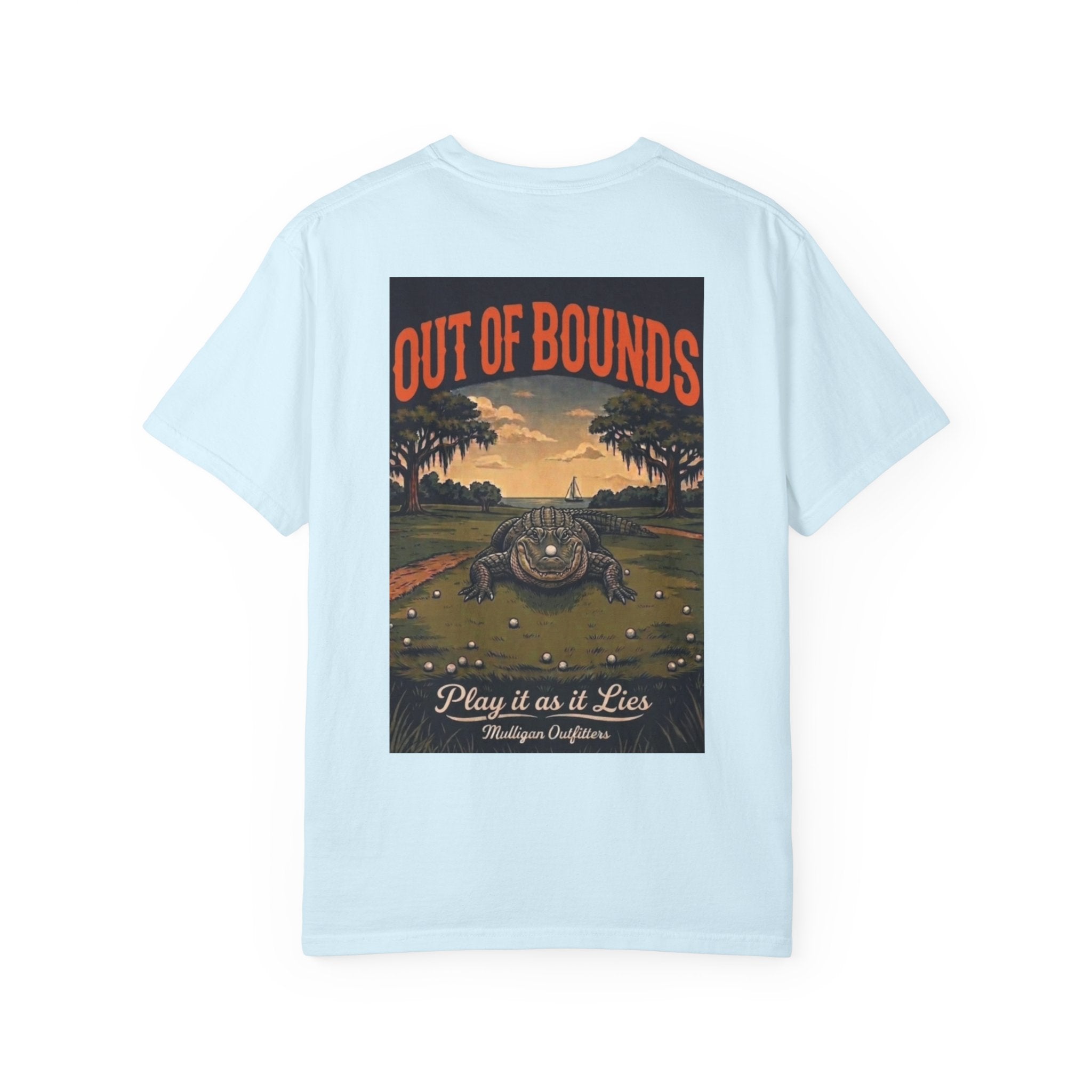 Out of bounds, as it lies T-shirt