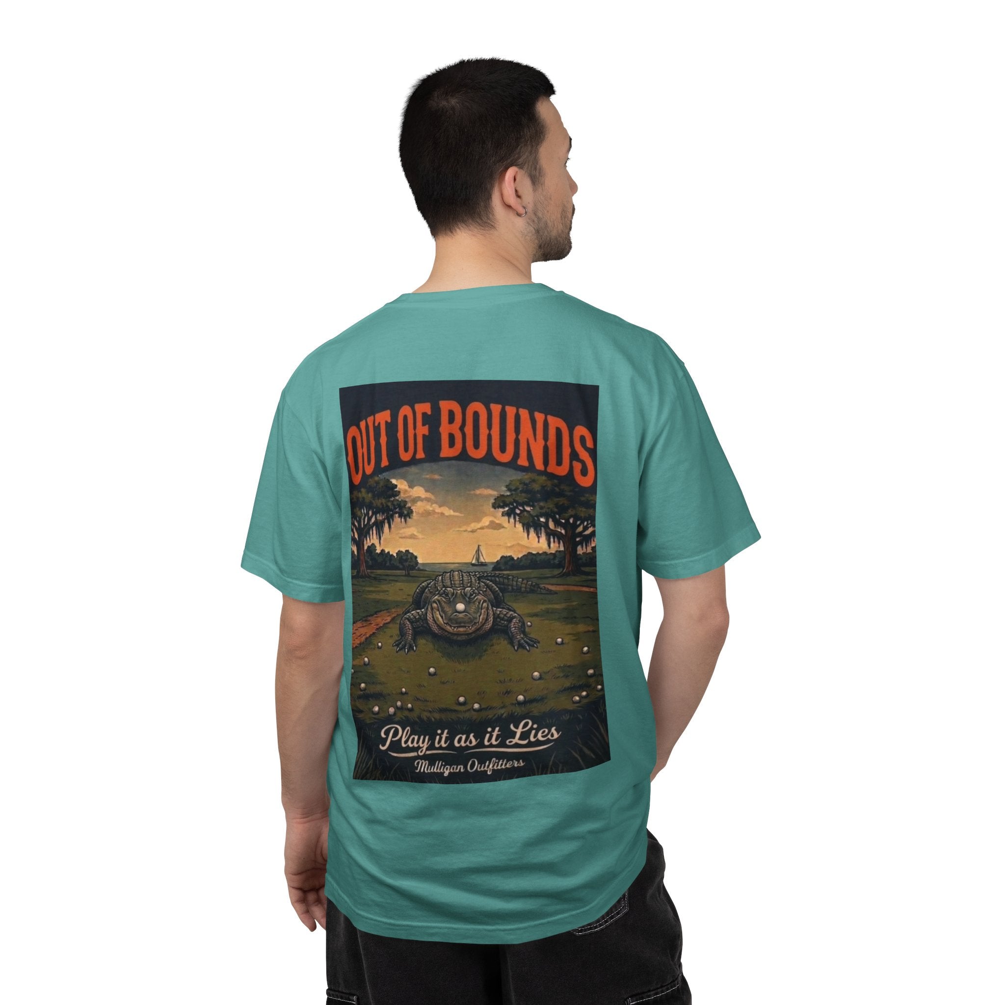 Out of bounds, play it T-shirt