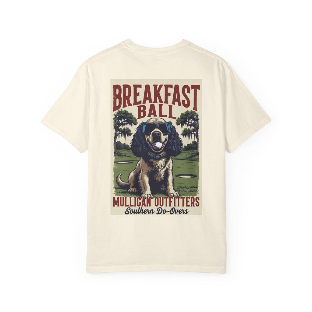 Breakfast ball, dog T-shirt