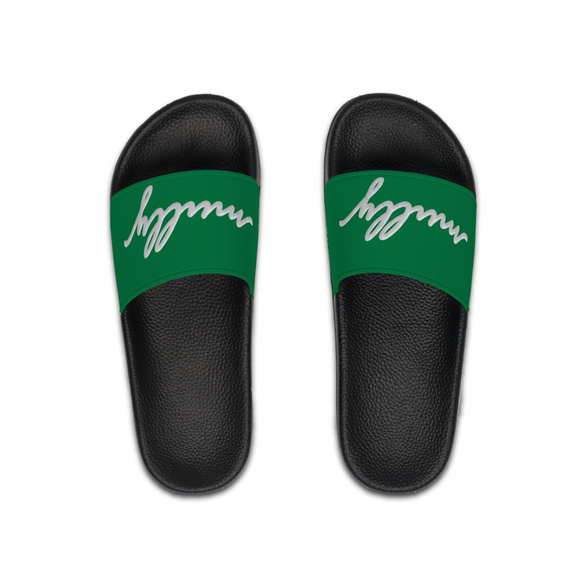 Men's Slide Sandals, green