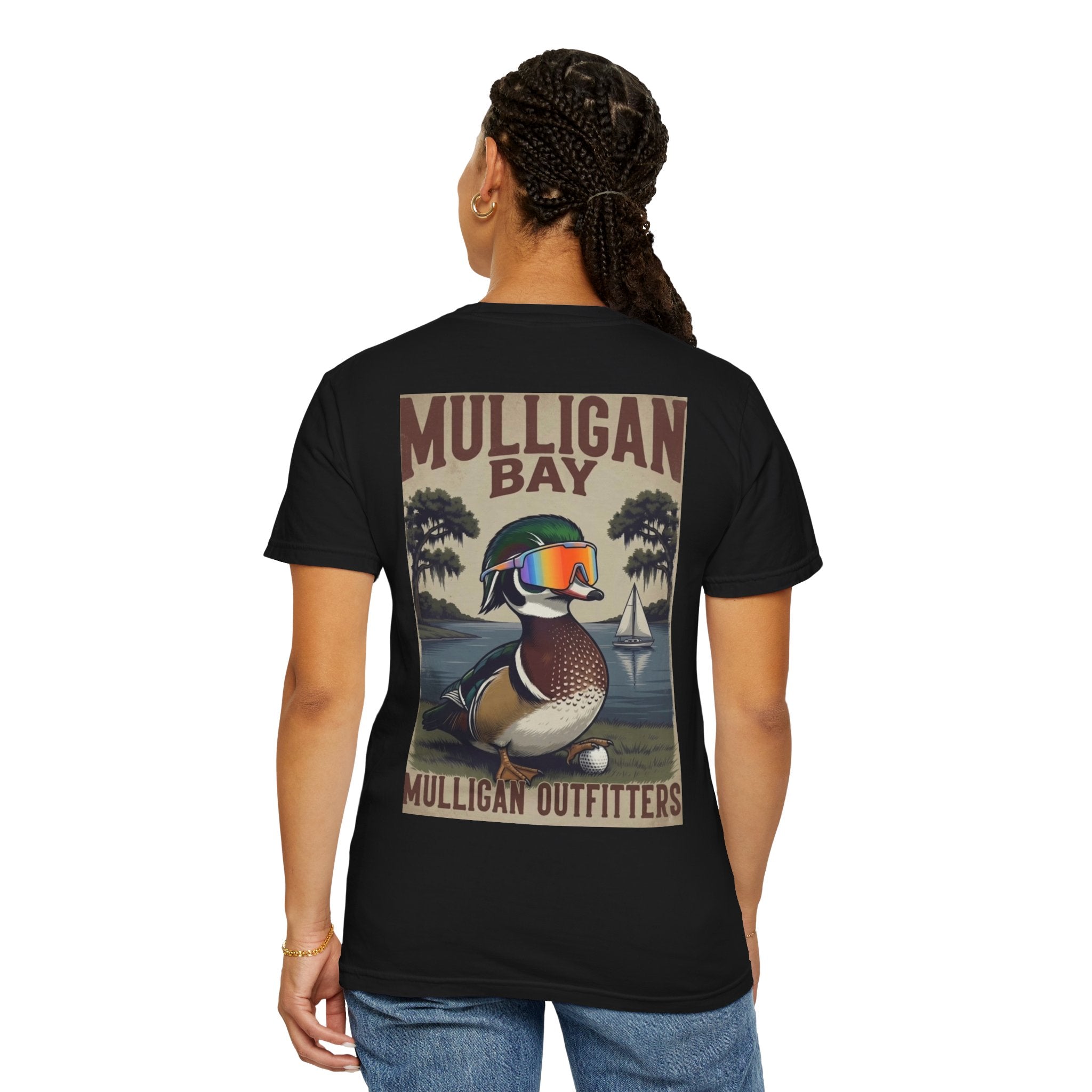 Mulligan bay, duck t-shirt