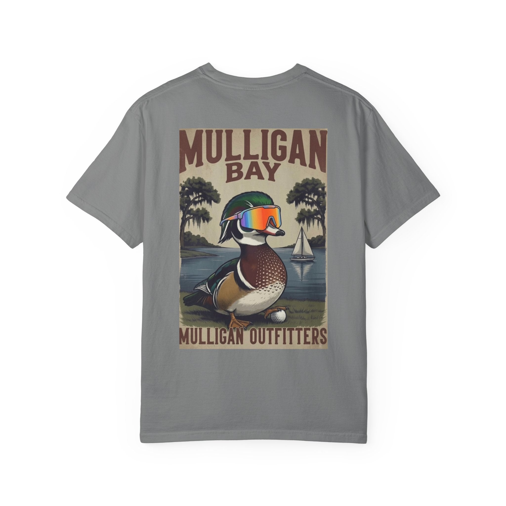 Mulligan bay, duck t-shirt