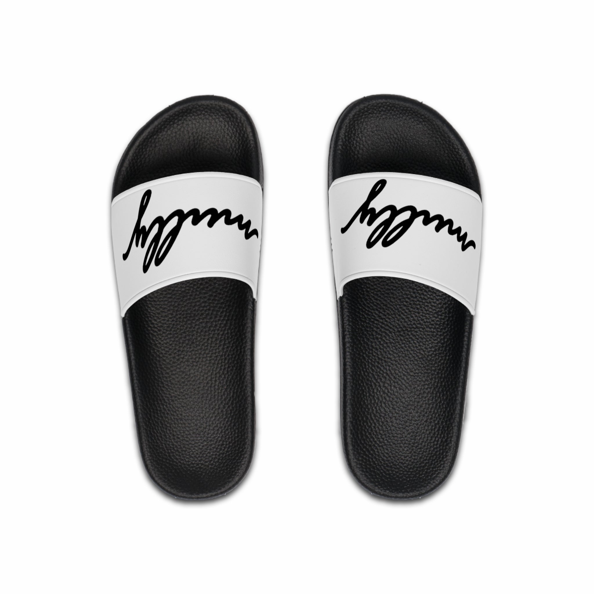 Men's Slide Sandals, white