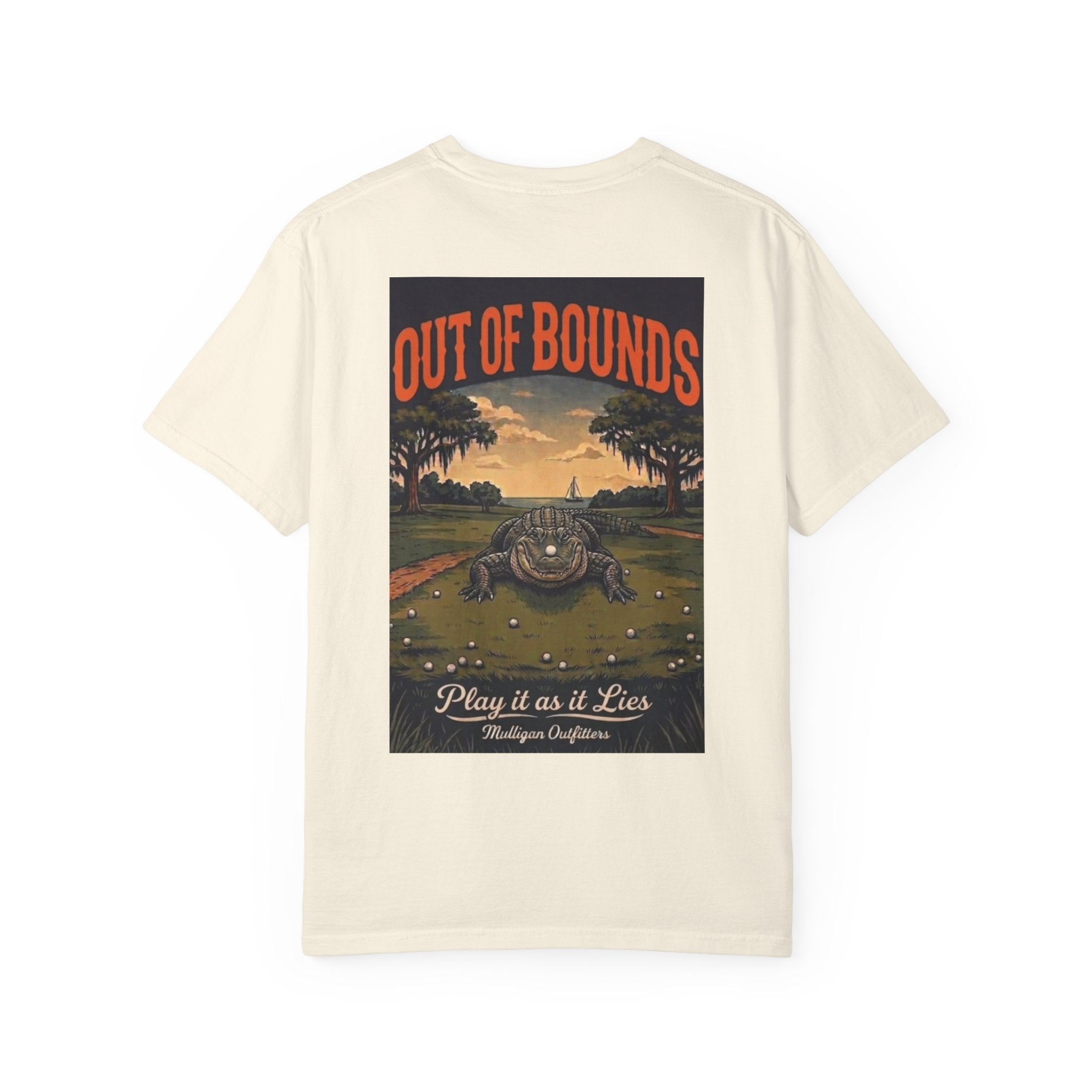 Out of bounds, as it lies T-shirt