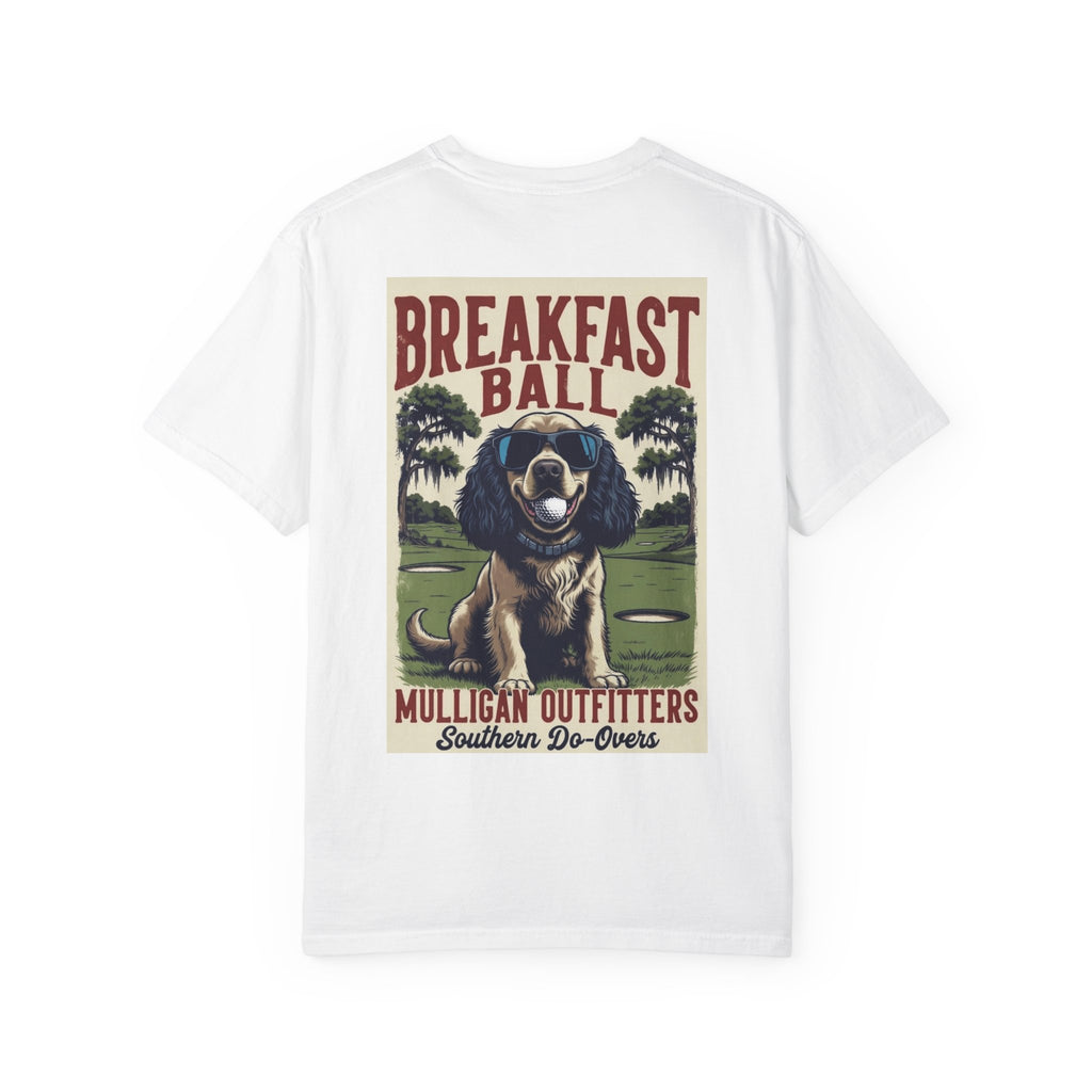 Breakfast ball, dog T-shirt