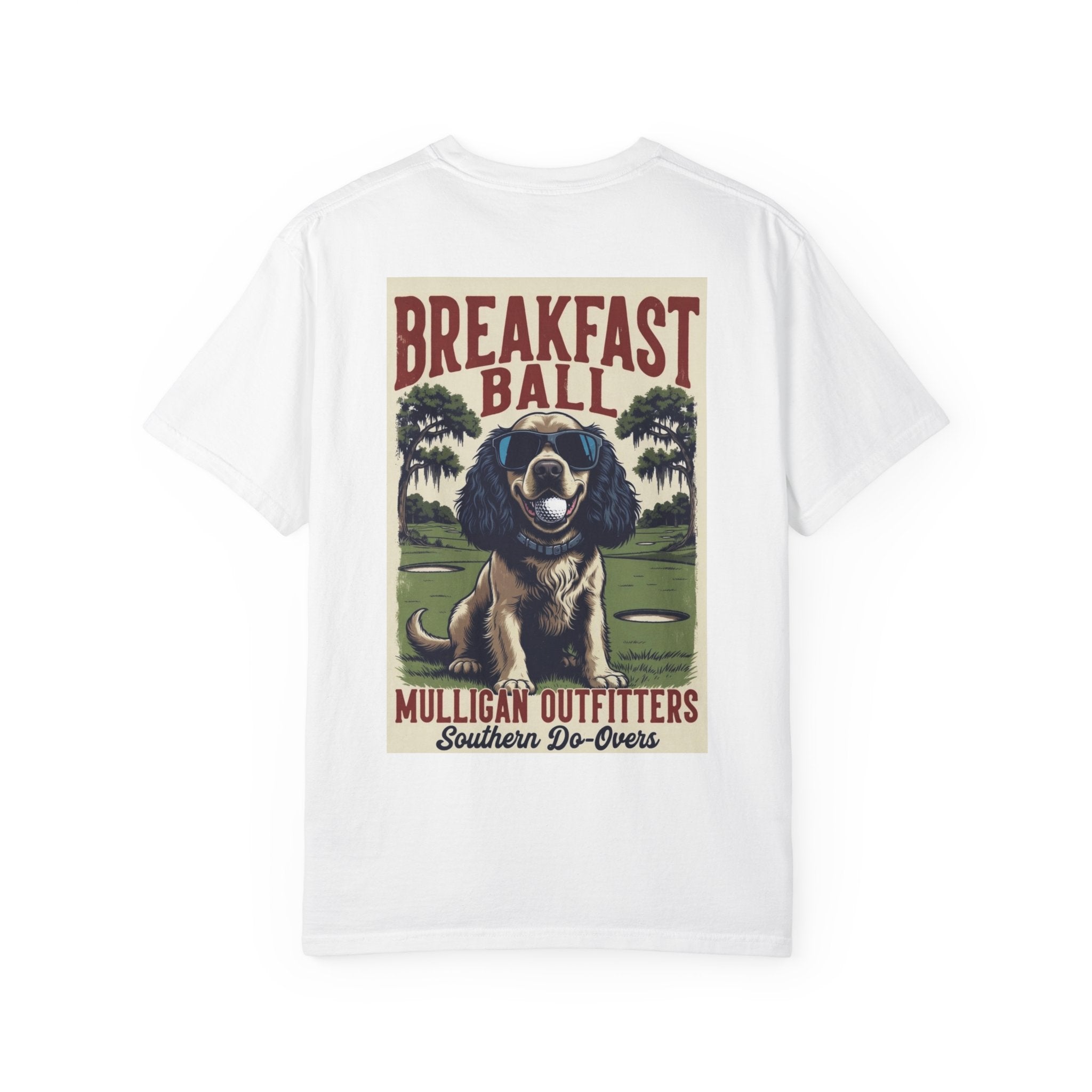 Breakfast ball, dog T-shirt