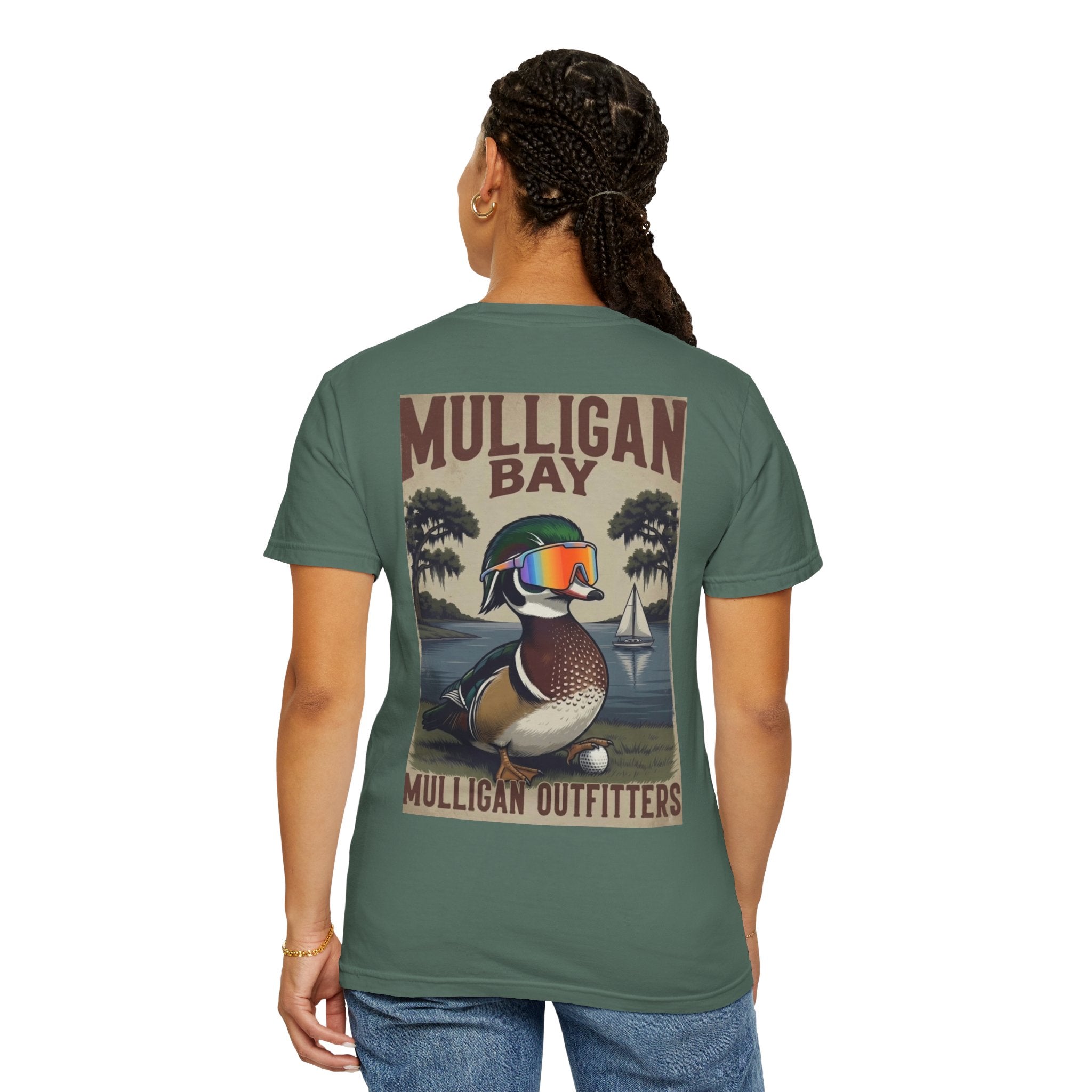 Mulligan bay, duck t-shirt