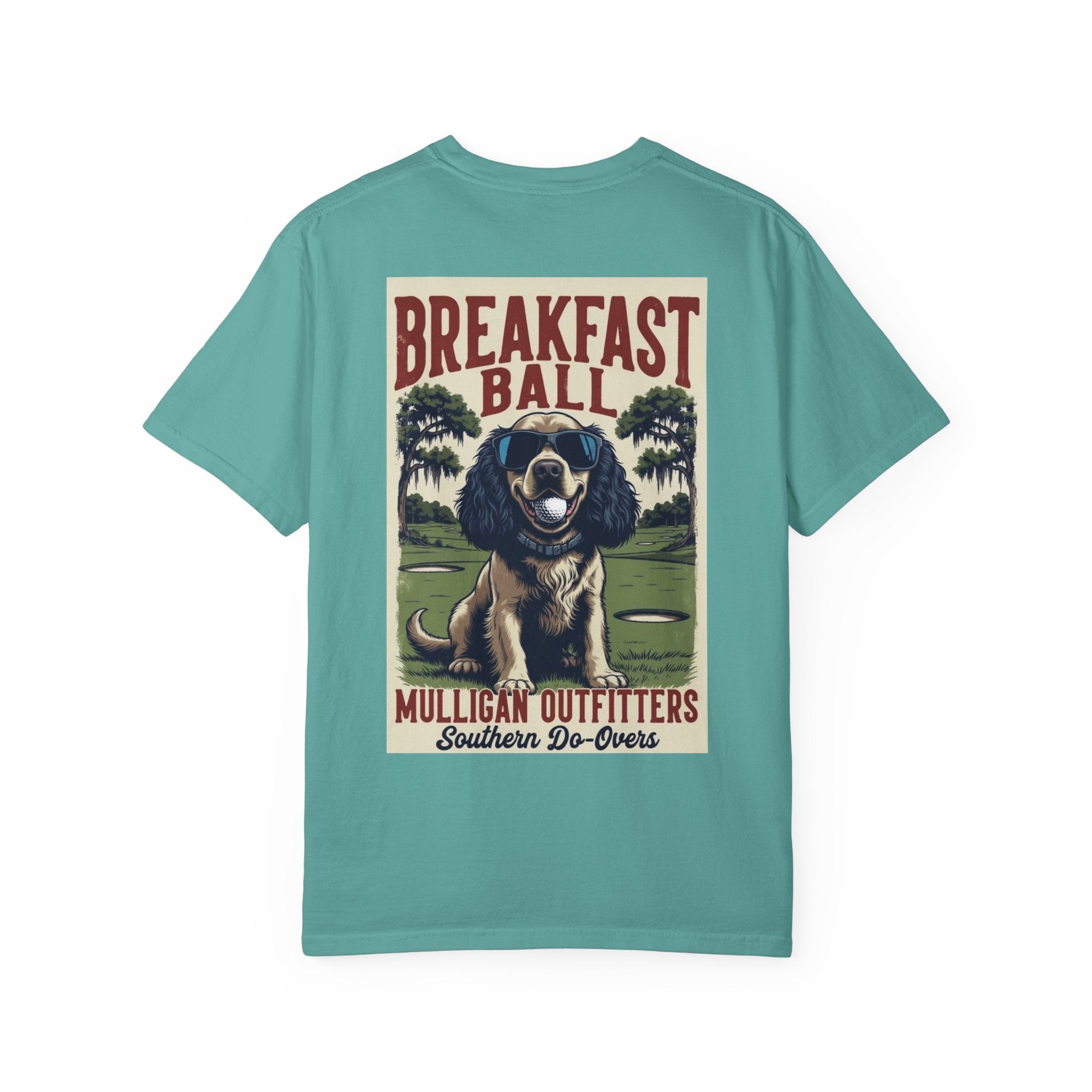 Breakfast ball, dog T-shirt