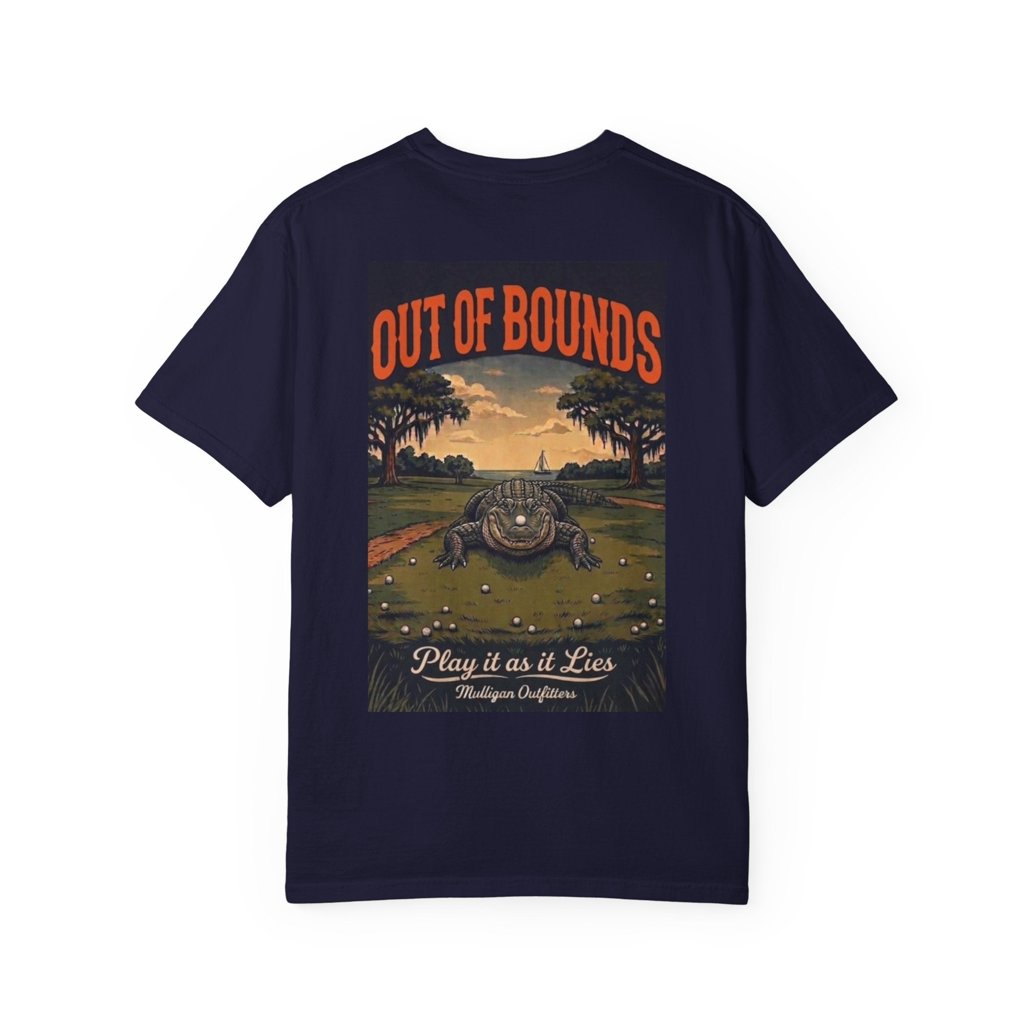 Out of bounds, play it T-shirt