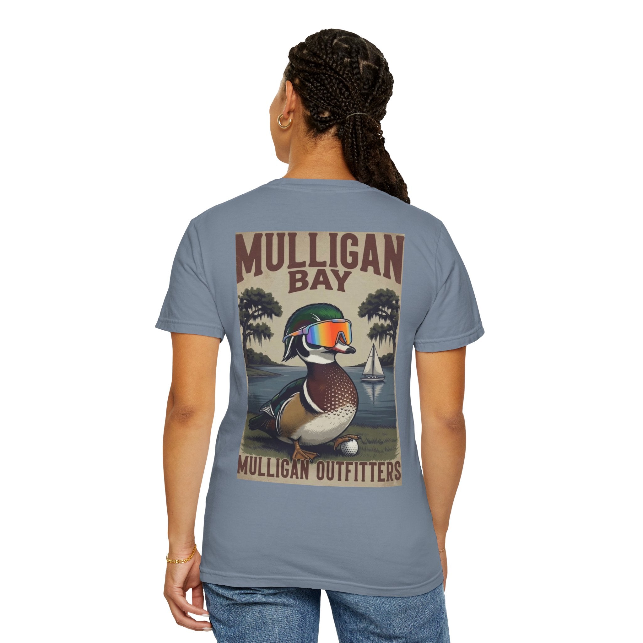 Mulligan bay, duck t-shirt