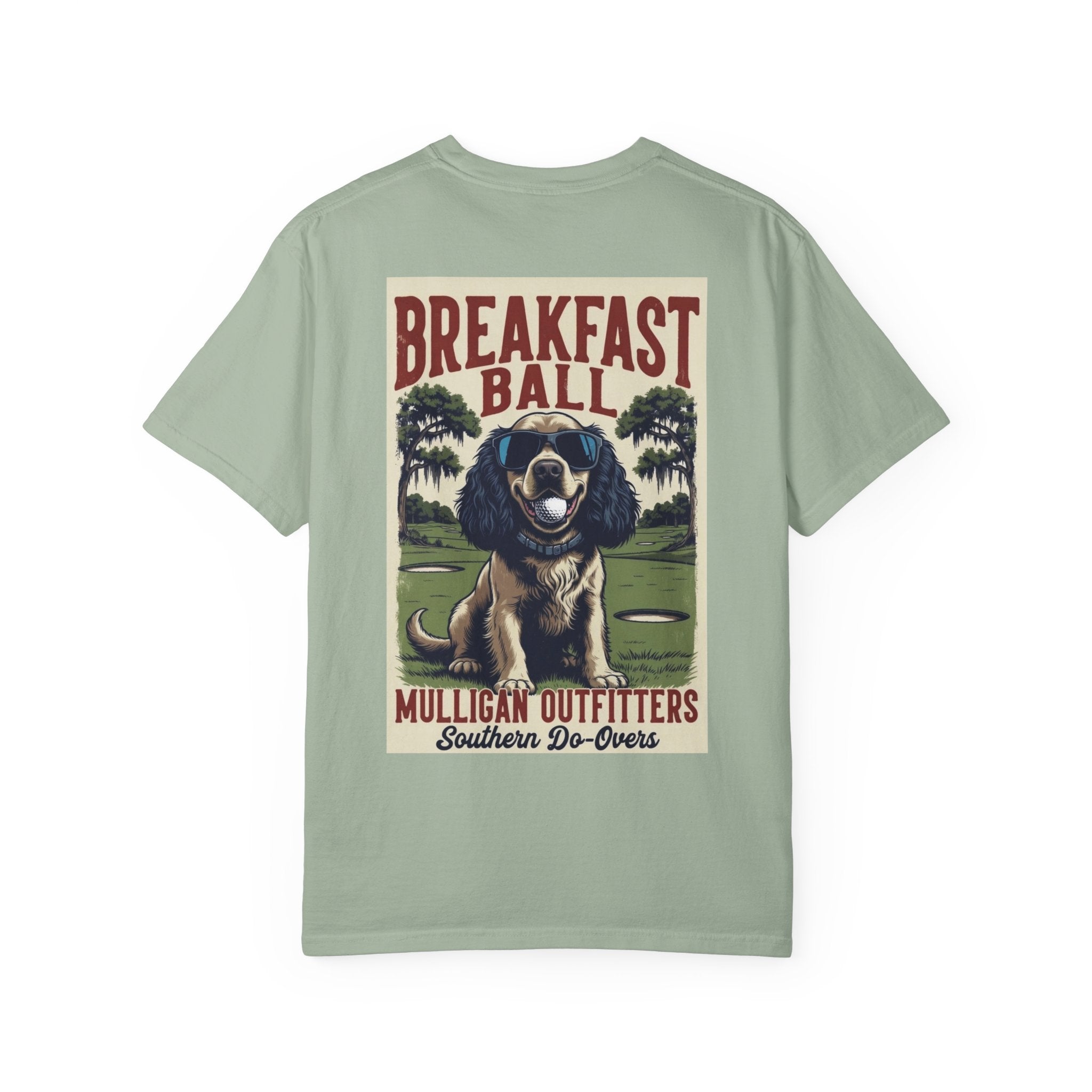 Breakfast ball, dog T-shirt
