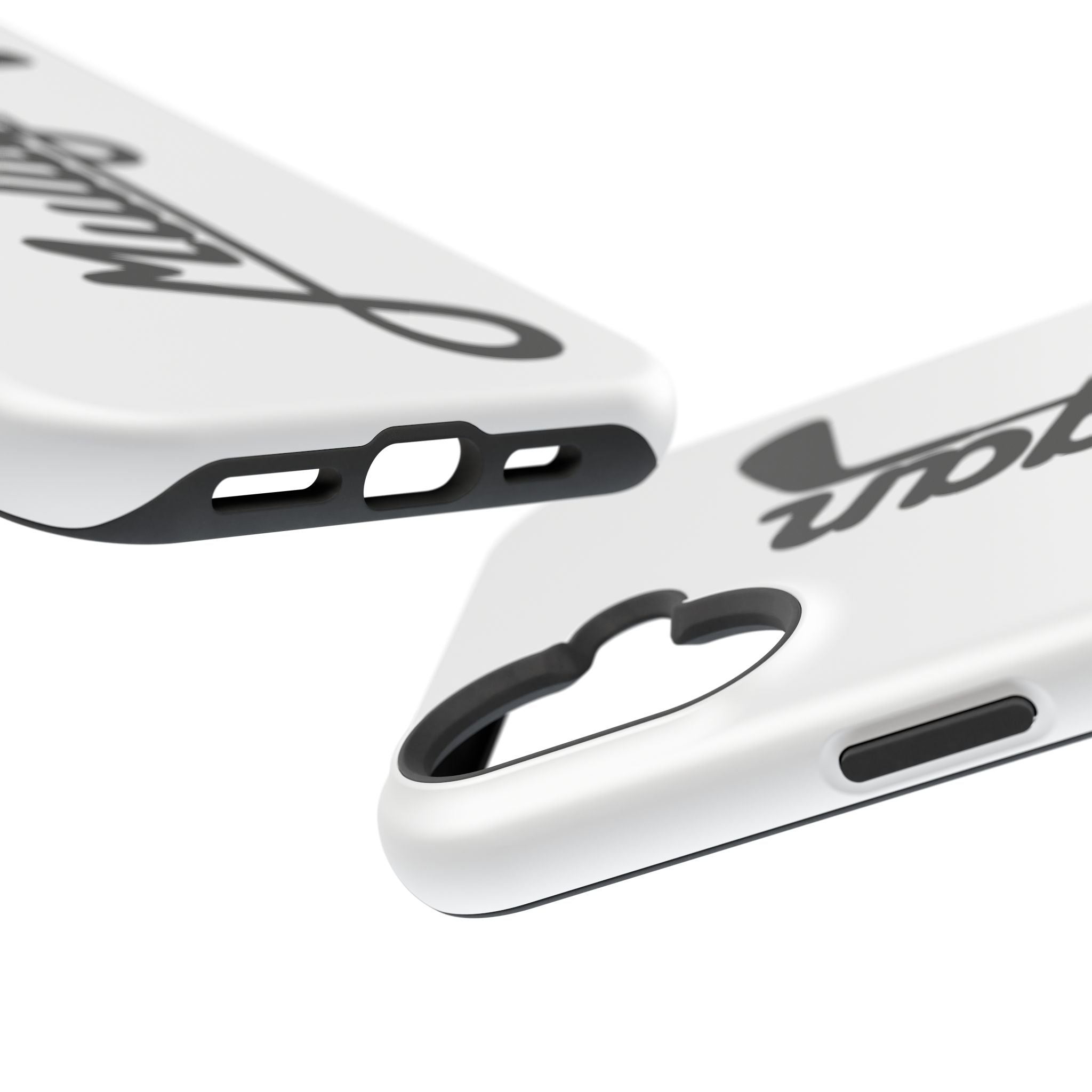 Magnetic Impact-Resistant Cases, white
