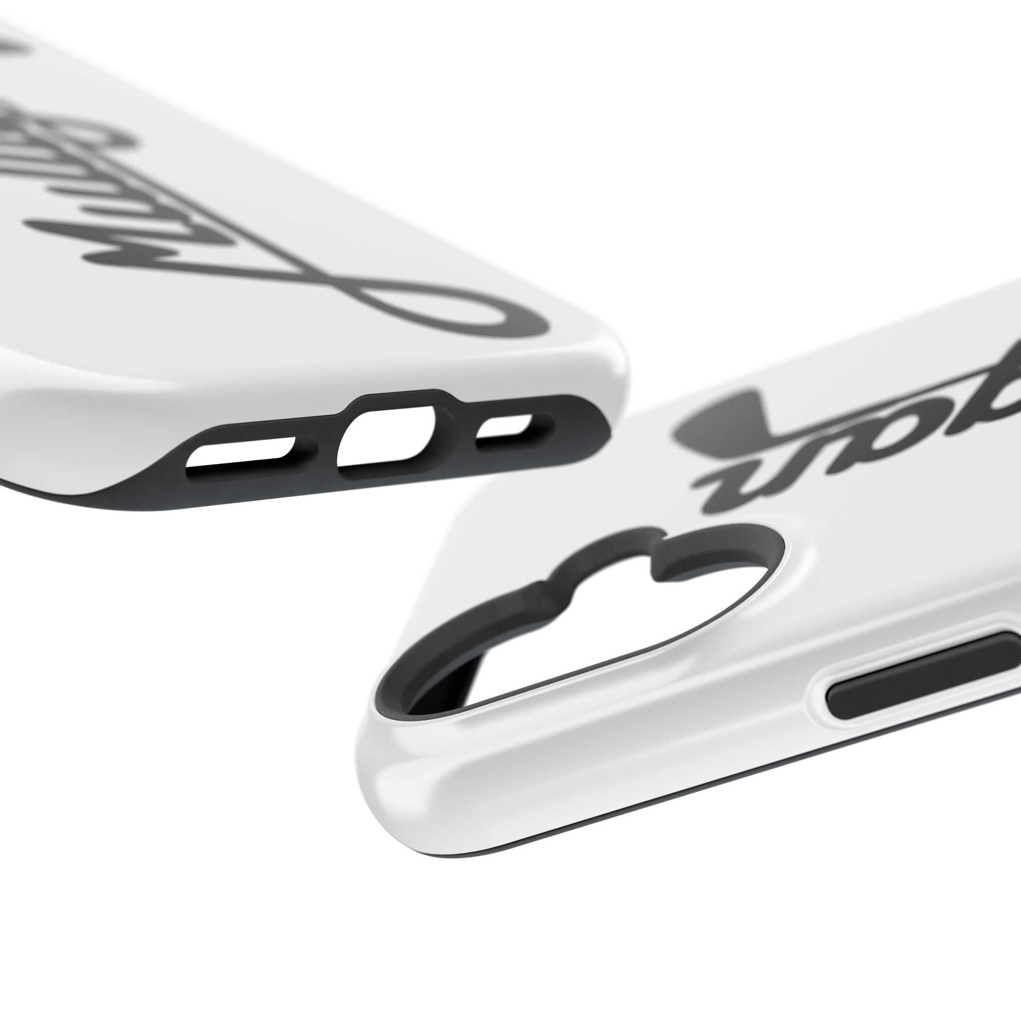 Magnetic Impact-Resistant Cases, white