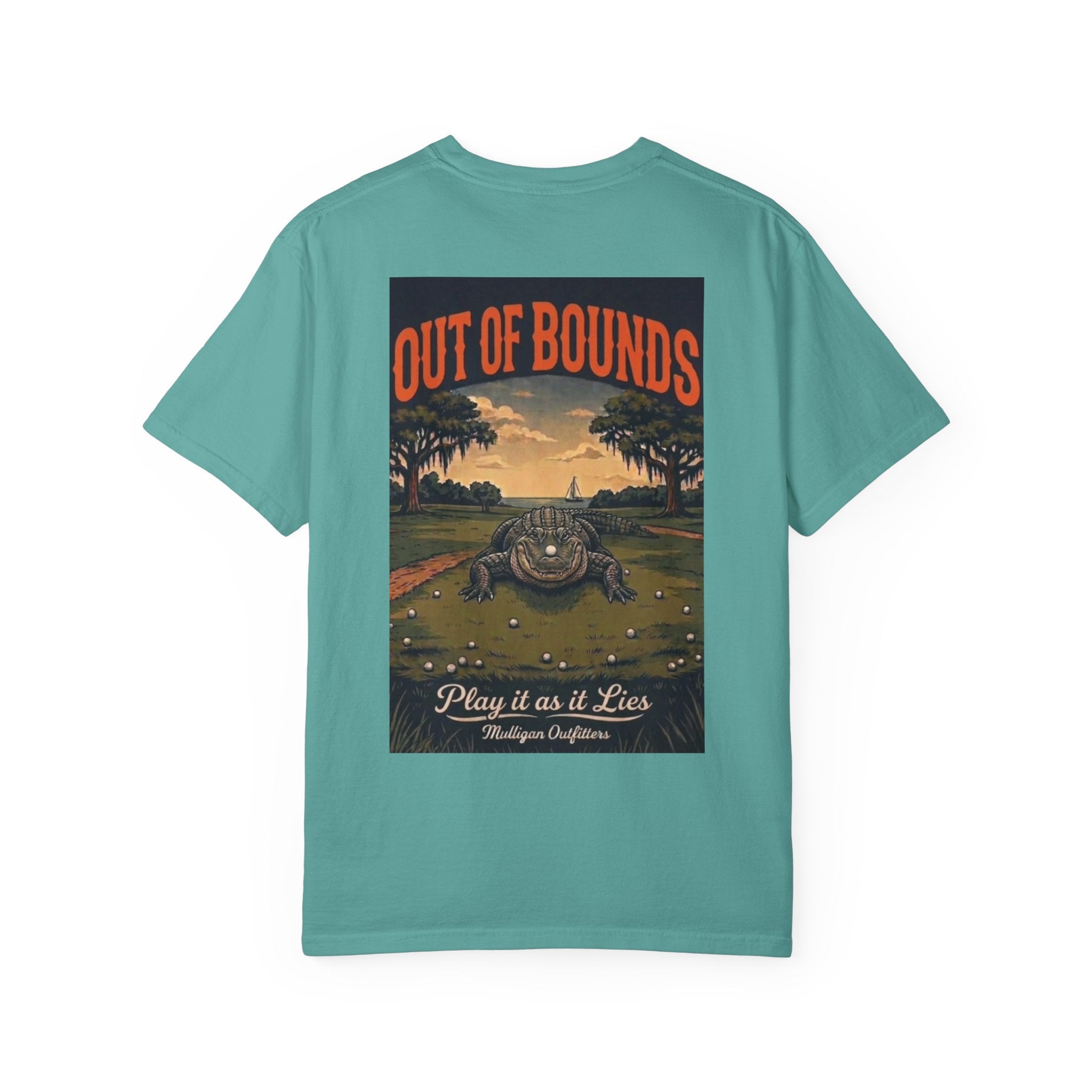 Out of bounds, play it T-shirt
