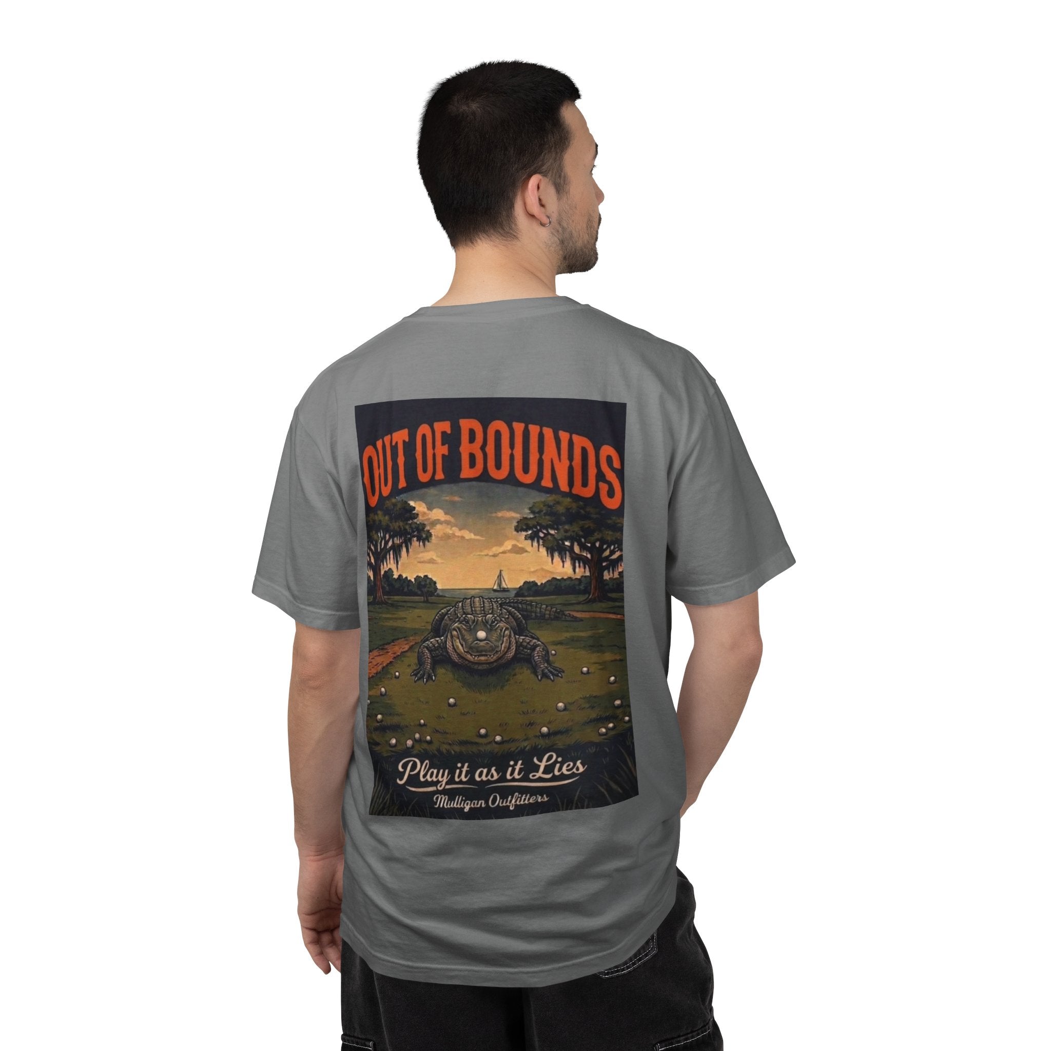 Out of bounds, play it T-shirt